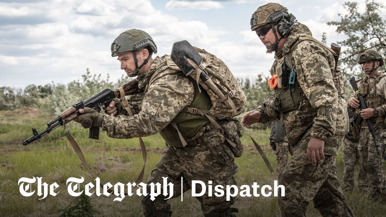 Ukrainian conscript soldier breaks down during frontline training | Dispatch