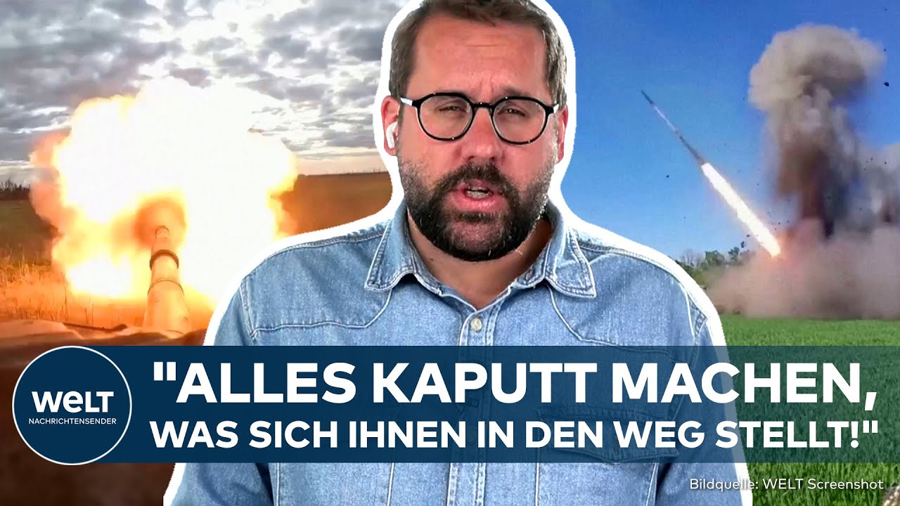 UKRAINE-KRIEG: Die aktuelle Frontlage! "Brutale Kriegstechnik der Russen!" Charkiw und Donbass