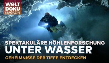 UNTERWASSER-WELT: Spektakuläre Höhlenforschung in den Tiefen - Geheimnisse und Verborgenes entdecken