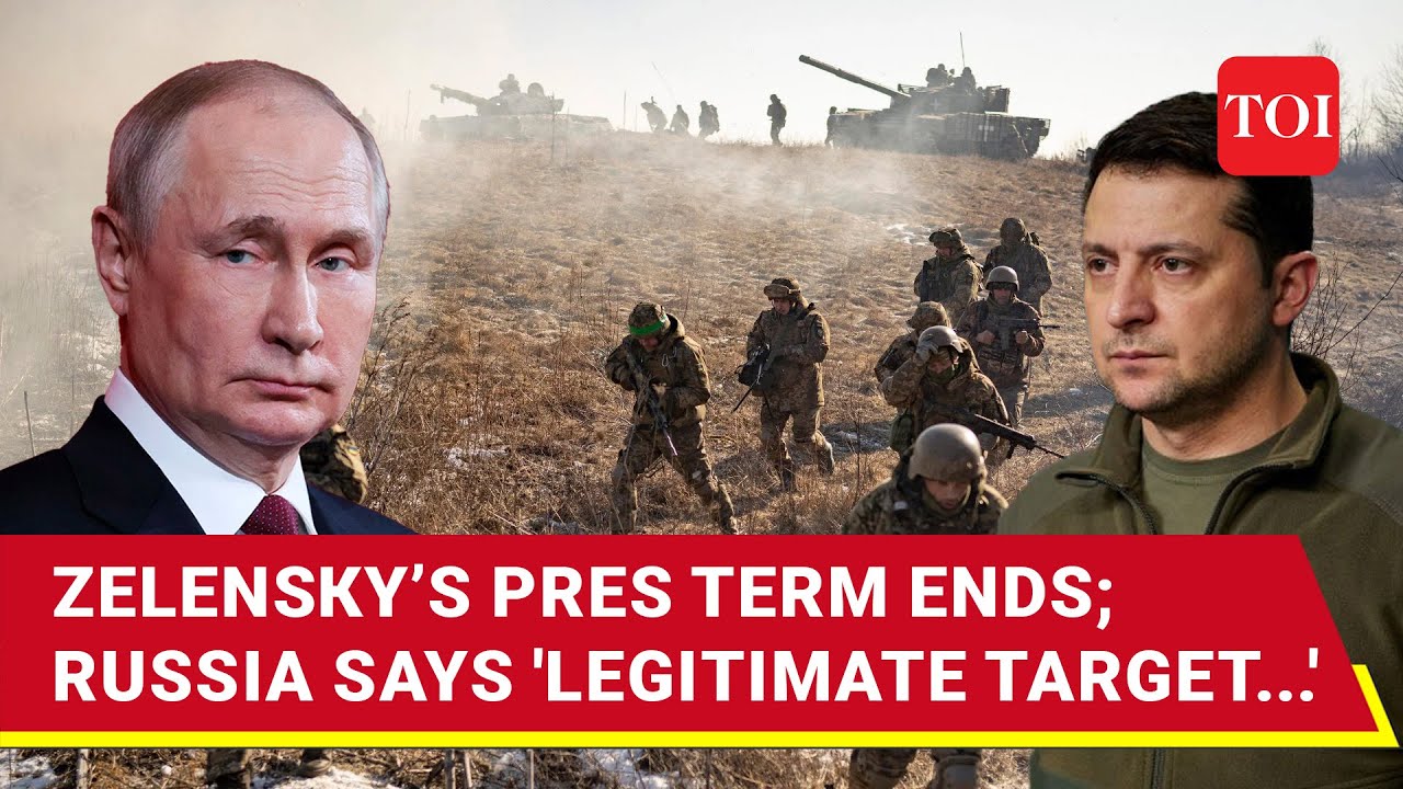 Zelensky's Life In Danger? Putin Ally's Big Warning As Ukrainian President's Office Expires