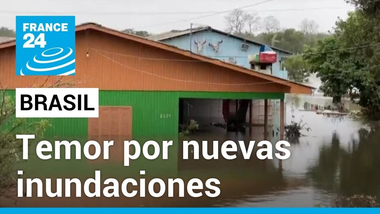 Brasil: aumenta el nivel del río Guaíba y amenaza con nuevos picos de inundaciones