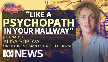 War journalist Alisa Sopova on Russia’s occupation of Ukraine | Planet America | ABC News