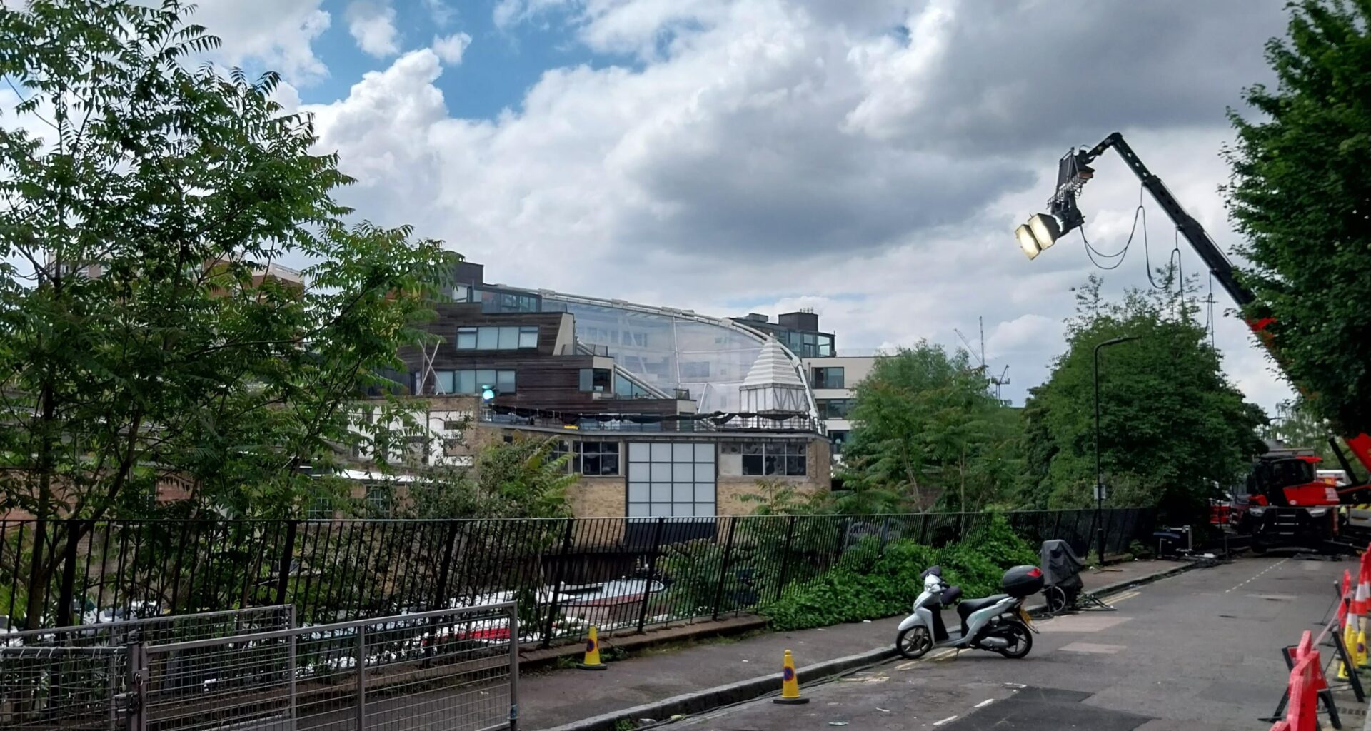 Guy Ritchie movie filming in Hackney