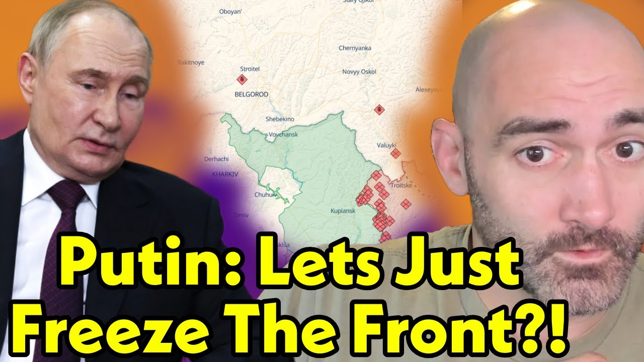 Report: Putin Pleading to FREEZE Battle Lines