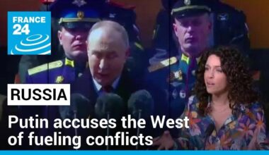 Putin accuses the West of fueling conflicts on WWII Victory Day • FRANCE 24 English