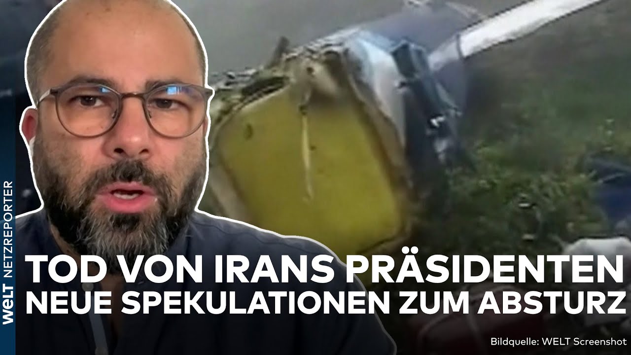IRAN: Wilde Spekulationen nach Tod von Präsident Raisi bei Absturz - Armeechef ordnet Ermittlung an