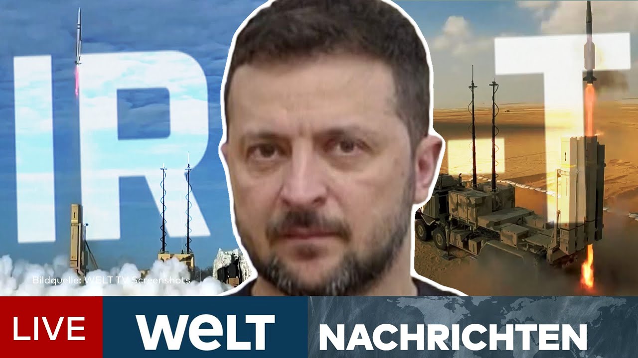 PUTINS KRIEG: "Kampfkontrolle" in Charkiw – Weitere Flugabwehr IRIS-T an Kiew geliefert| WELT News