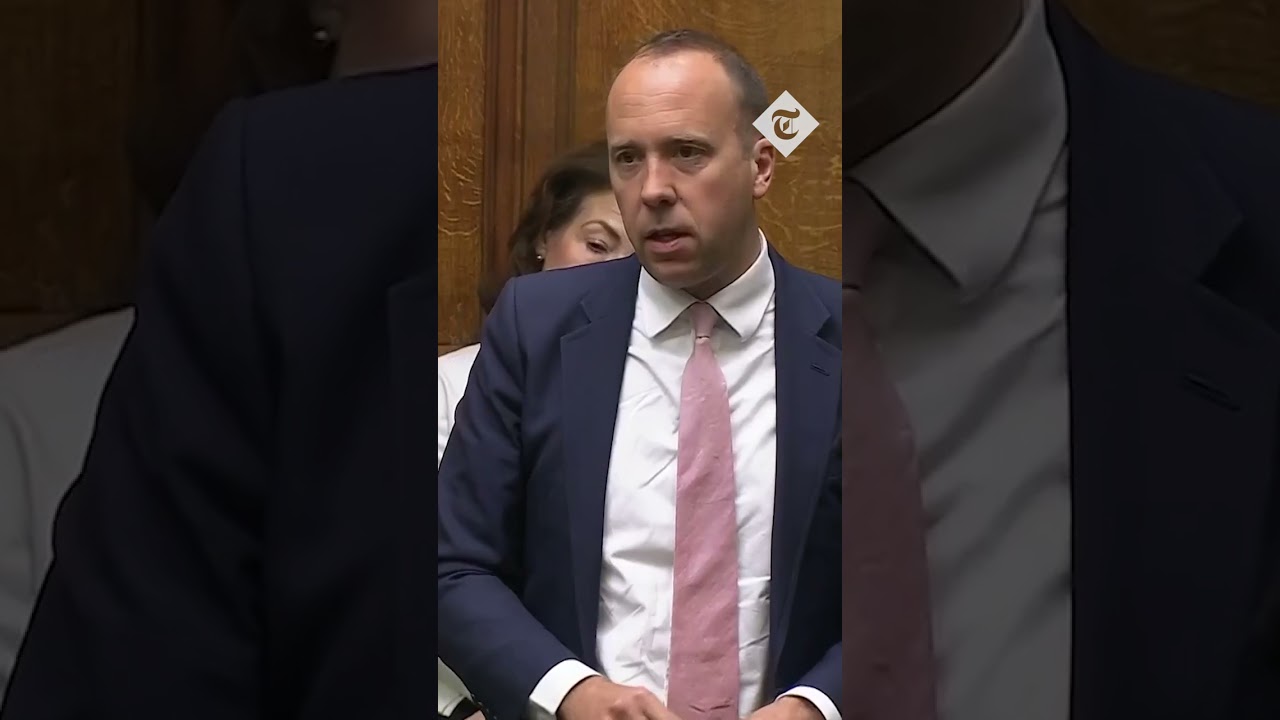 Matt Hancock says he 'tried his hardest' in farewell Commons speech