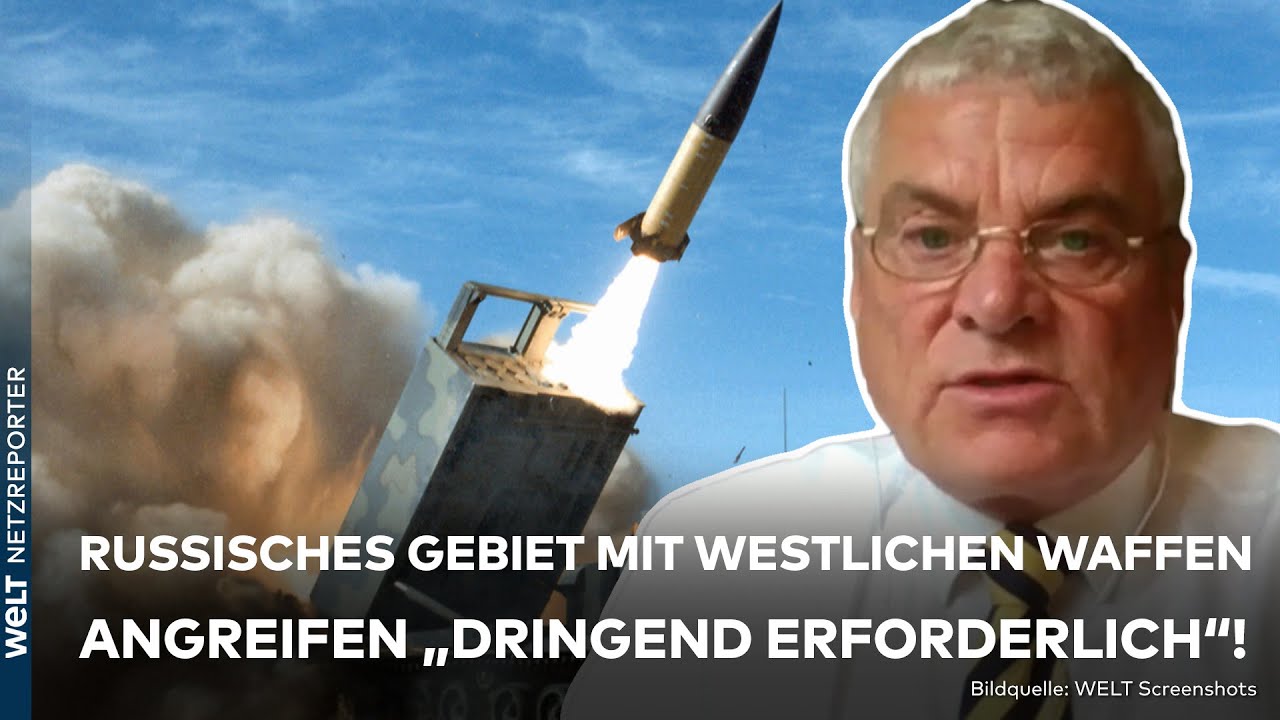 PUTINS KRIEG: "Russland verbiegt Völkerrecht" – Mit westlichen Waffen russisches Gebiet angreifen?