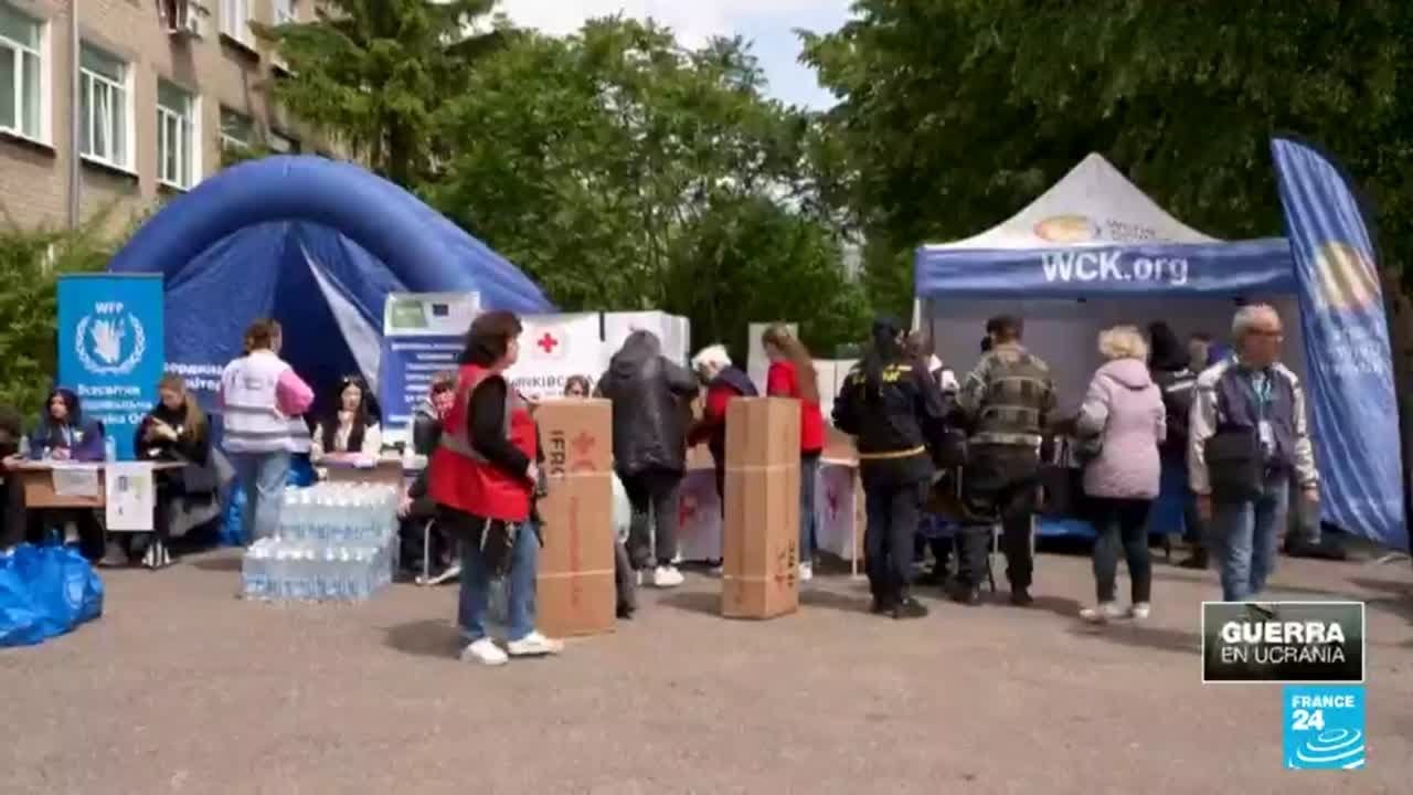 Cerca de 8.000 ucranianos han debido evacuar sus hogares en los pueblos fronterizos de Járkiv