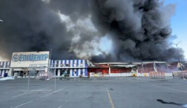 Deadly Russian strike on store in Ukraine caught on camera