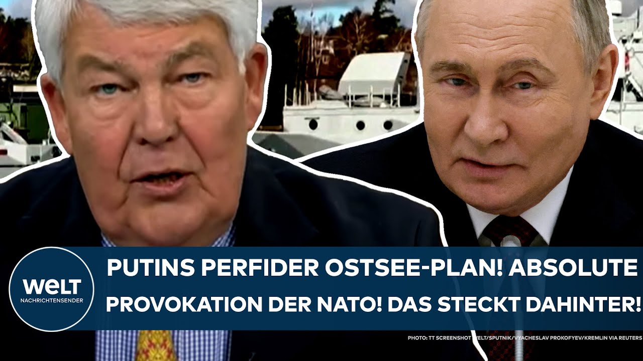 UKRAINE-KRIEG: Perfider Ostsee-Plan! Ex-General verrät! Warum Wladimir Putin nun die NATO provoziert