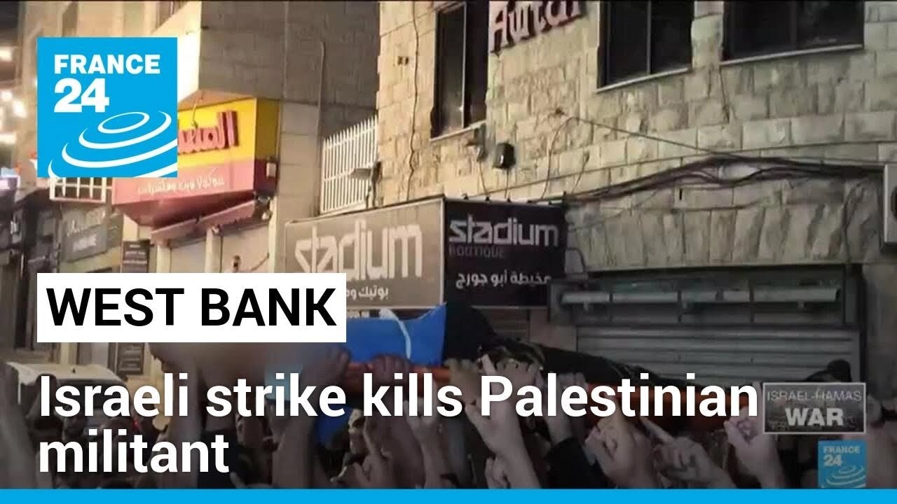 Israeli military says it killed senior Palestinian militant in Jenin • FRANCE 24 English