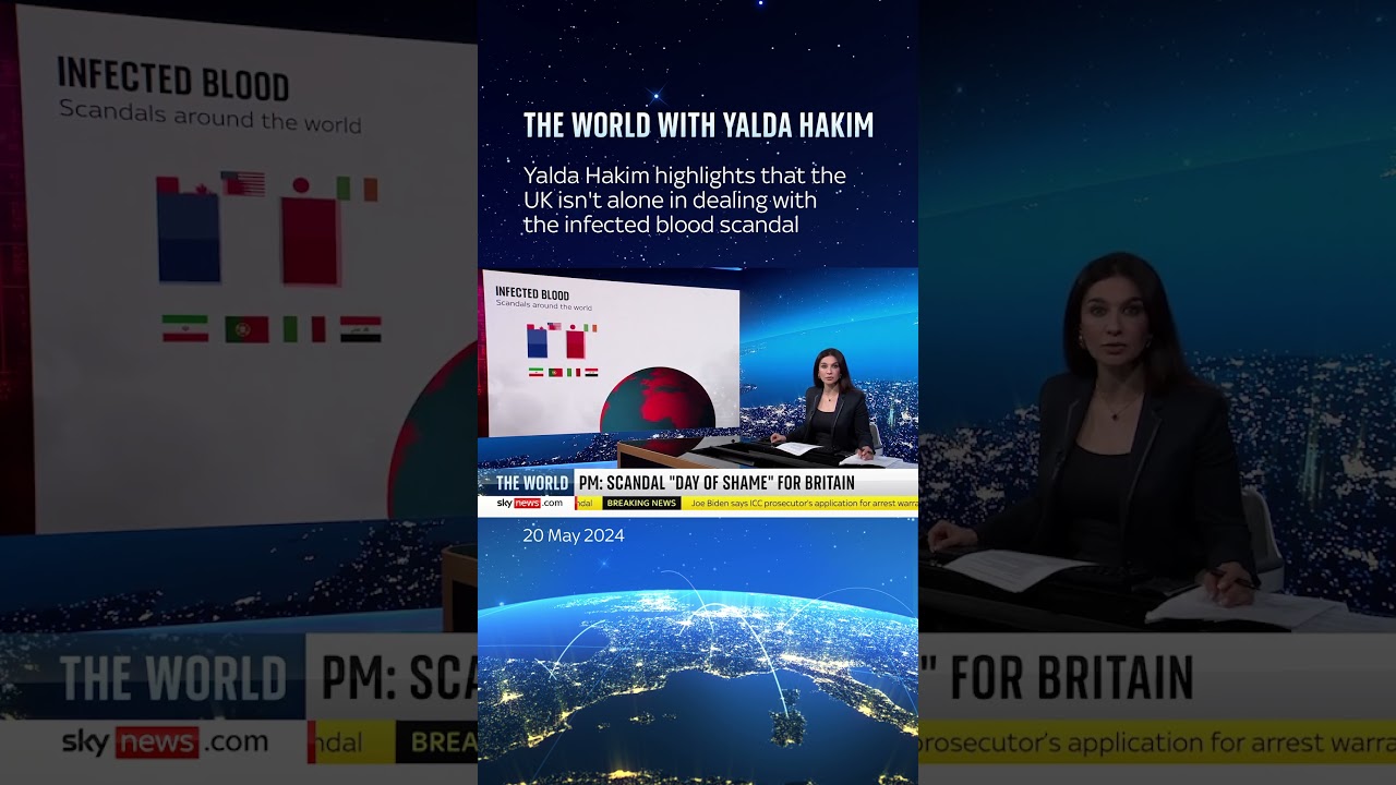 Countries around the world affected by the infected blood scandal