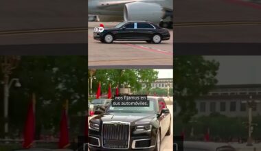 ¿Qué dicen de sus líderes y sus economías las limusinas de Xi Jinping y Vladimir Putin?