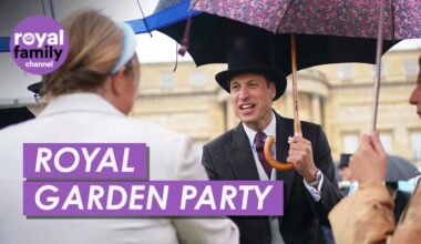 Young Royals Join Prince William at his Garden Party at Buckingham Palace