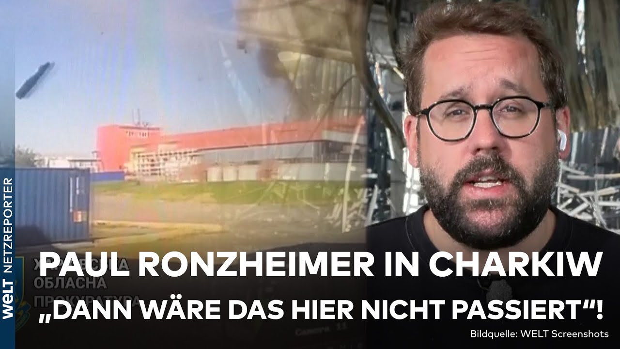 PUTINS KRIEG: Charkiw – "Komplette Verwüstung" nach russischem Bombenangriff auf Einkaufszentrum