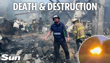 Harrowing moment Sun team is caught in Kharkiv blitz after Putin's raid