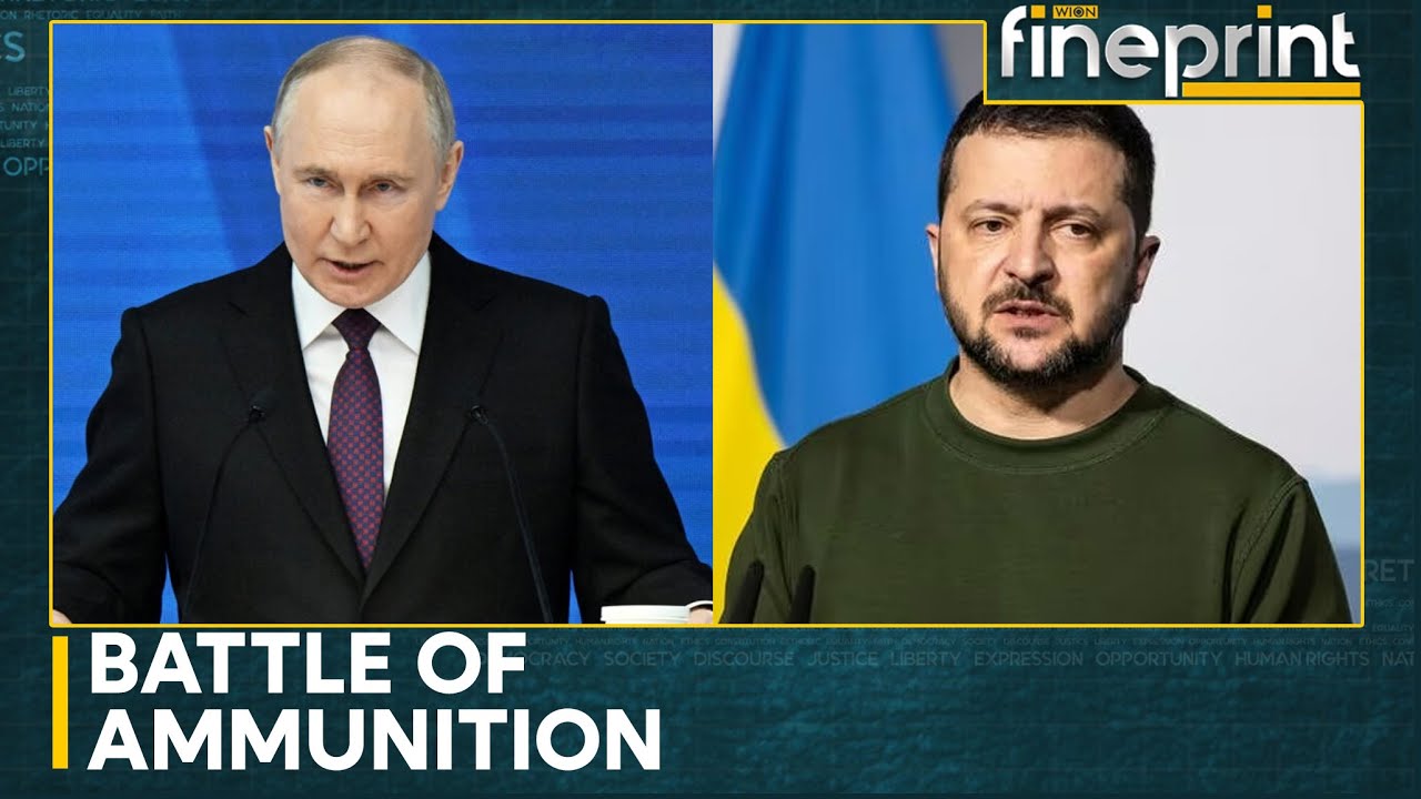 Russia-Ukraine War: Russia outproduces West in artillery shells | WION Fineprint