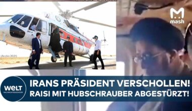 UPDATE: Hubschrauber von Irans Präsidenten abgestürzt! Noch immer kein Lebenszeichen von Raisi!