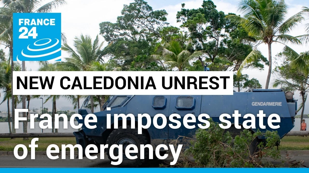 France imposes state of emergency, bans TikTok in riot-hit New Caledonia • FRANCE 24 English