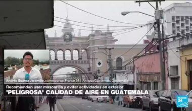 Informe desde Antigua: contaminación del aire en Guatemala preocupa a las autoridades