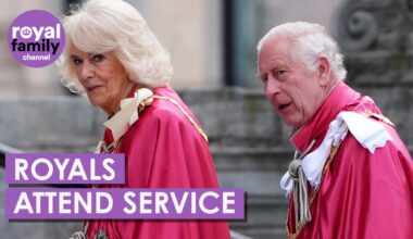 King Charles and Queen Camilla Attend Service of Dedication for the OBE