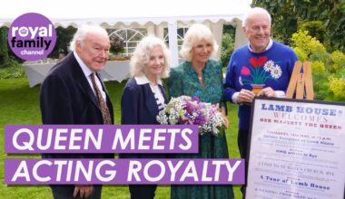 Queen Camilla Meets Acting Royalty During Rye Visit