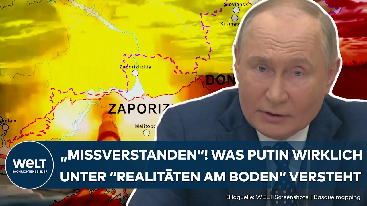 PUTINS KRIEG: Friedensgespräche? "Missverstanden"! – Vier ukrainische Provinzen schon eingegliedert
