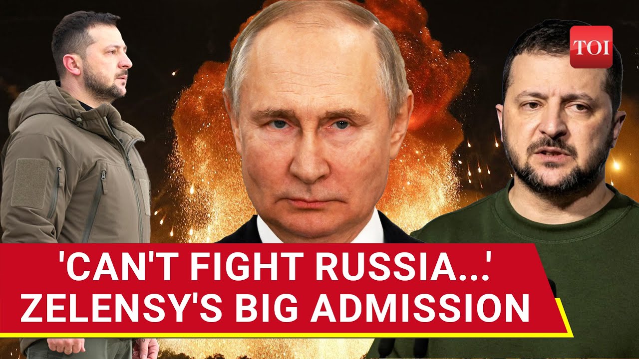 'No One Can Beat Putin...': Zelensky Admits Russian Military Superiority; Pleads For Global Support