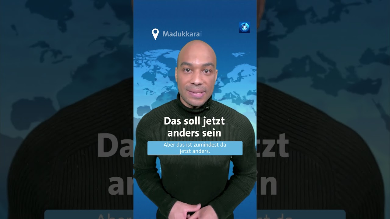 Indien: Künstliche Intelligenz schützt Elefanten vor Zügen. #shorts #indien #tagesschau
