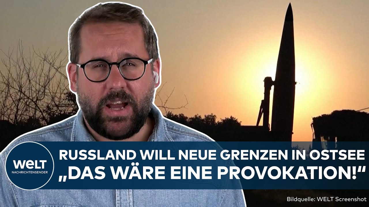 RUSSLAND: Putin-Provokation! Moskau fordert neue Grenzen in Ostsee - ein Land steht im Fokus