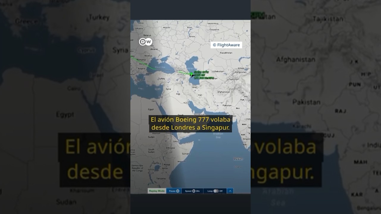 Un muerto y decenas de heridos por turbulencias extremas en un vuelo de Londres a Singapur