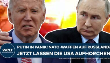 UKRAINE-KRIEG: Panik bei Wladimir Putin! NATO-Waffen auf Russland? Jetzt lassen die USA aufhorchen!