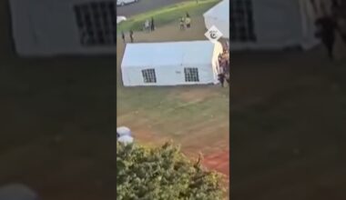 Aerial video shows long winding queues as South Africa votes