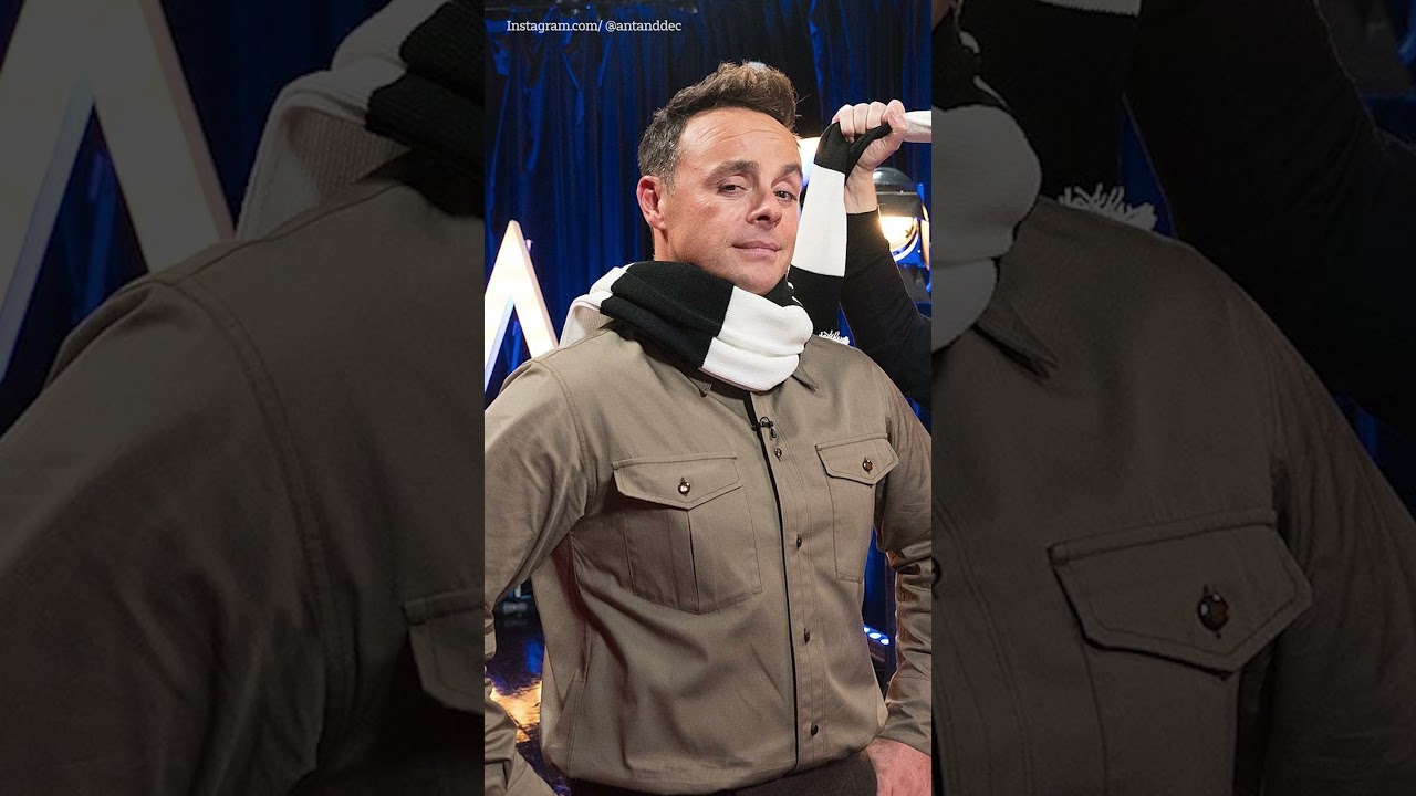 Ant McPartlin can’t stop smiling as he brings his baby to BGT set for the first time. #thesun #bgt