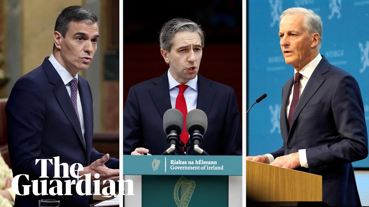 Ireland, Norway and Spain recognise Palestine as independent state