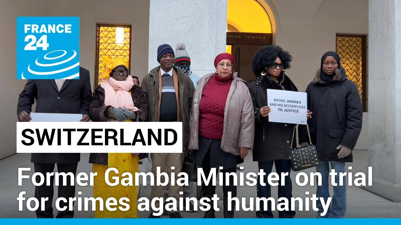 Former Gambia Minister Ousman Sonko on trial for crimes against humanity • FRANCE 24 English