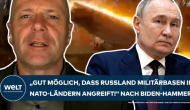 PUTINS KRIEG: "Gut möglich, dass Russland Militärbasen in NATO-Ländern angreift!" Nach Biden-Hammer!
