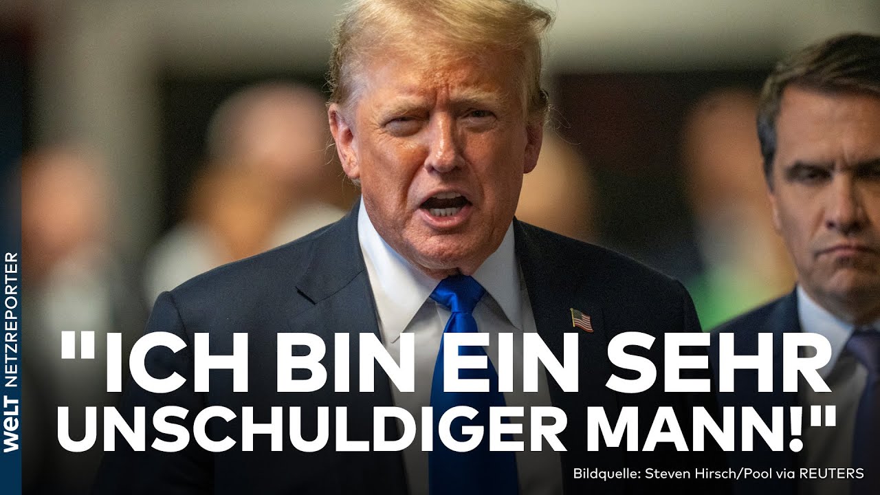 DONALD TRUMP SCHULDIG: Ein Gerichtsurteil schockt Amerika | WELT News