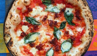 Margherita with nduja
