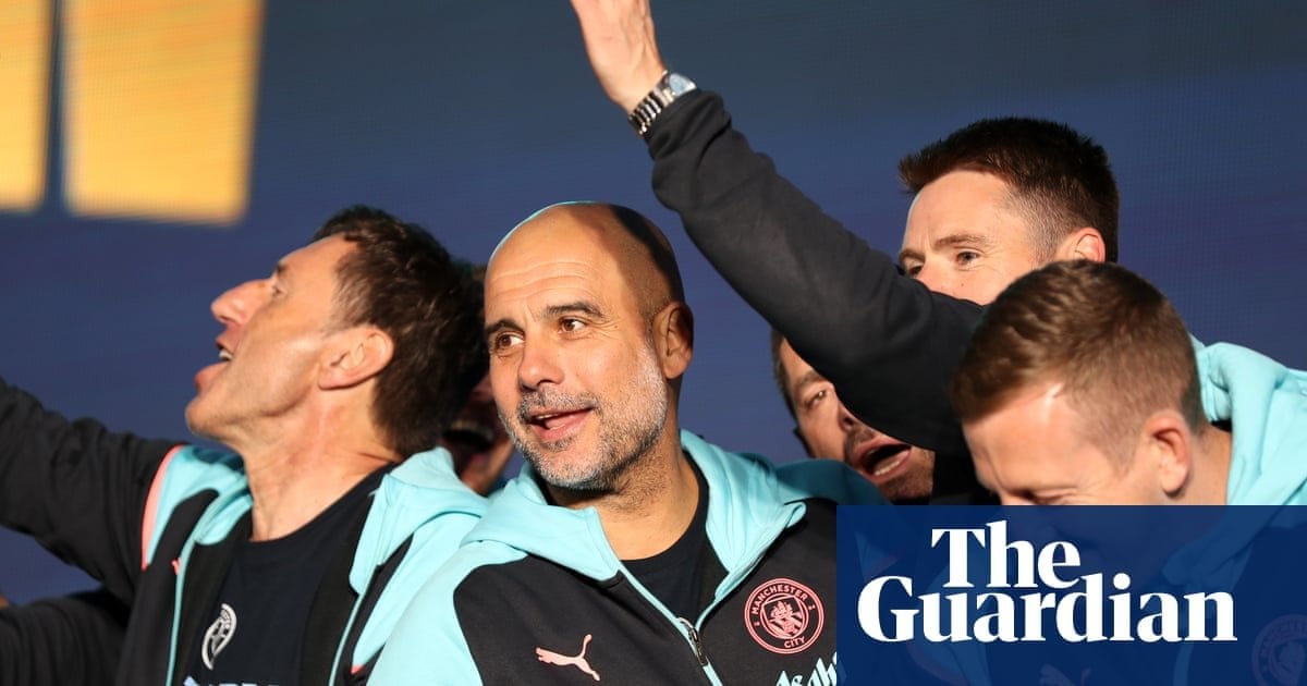'Forever? No': Guardiola laughs off idea to stay at Man City indefinitely
