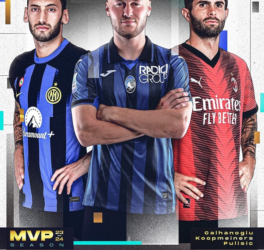 [Official Serie A] Leao and Pulisic nominated for MVP attacker and midfielder
