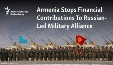 Armenien stoppt finanzielle Zuwendungen an das von Russland geführte Militärbündnis