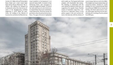 Sunt unicul căruia îi place clădirea asta modernistă din sectorul Râşcani? Recent a fost inclusă în Ghidul Arhitectural al Chișinăului publicat de DOM Publishers.