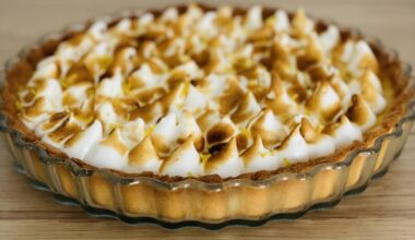 Tarte au citron meringuée 🍋