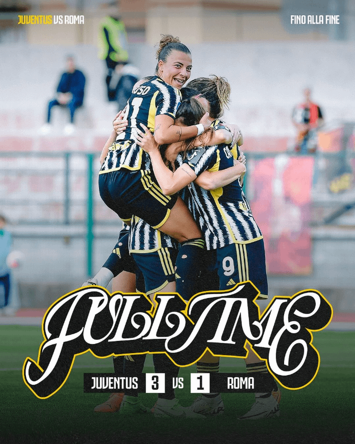 JUVE WOMEN WIN AGAINST NO. 1 ROMA!