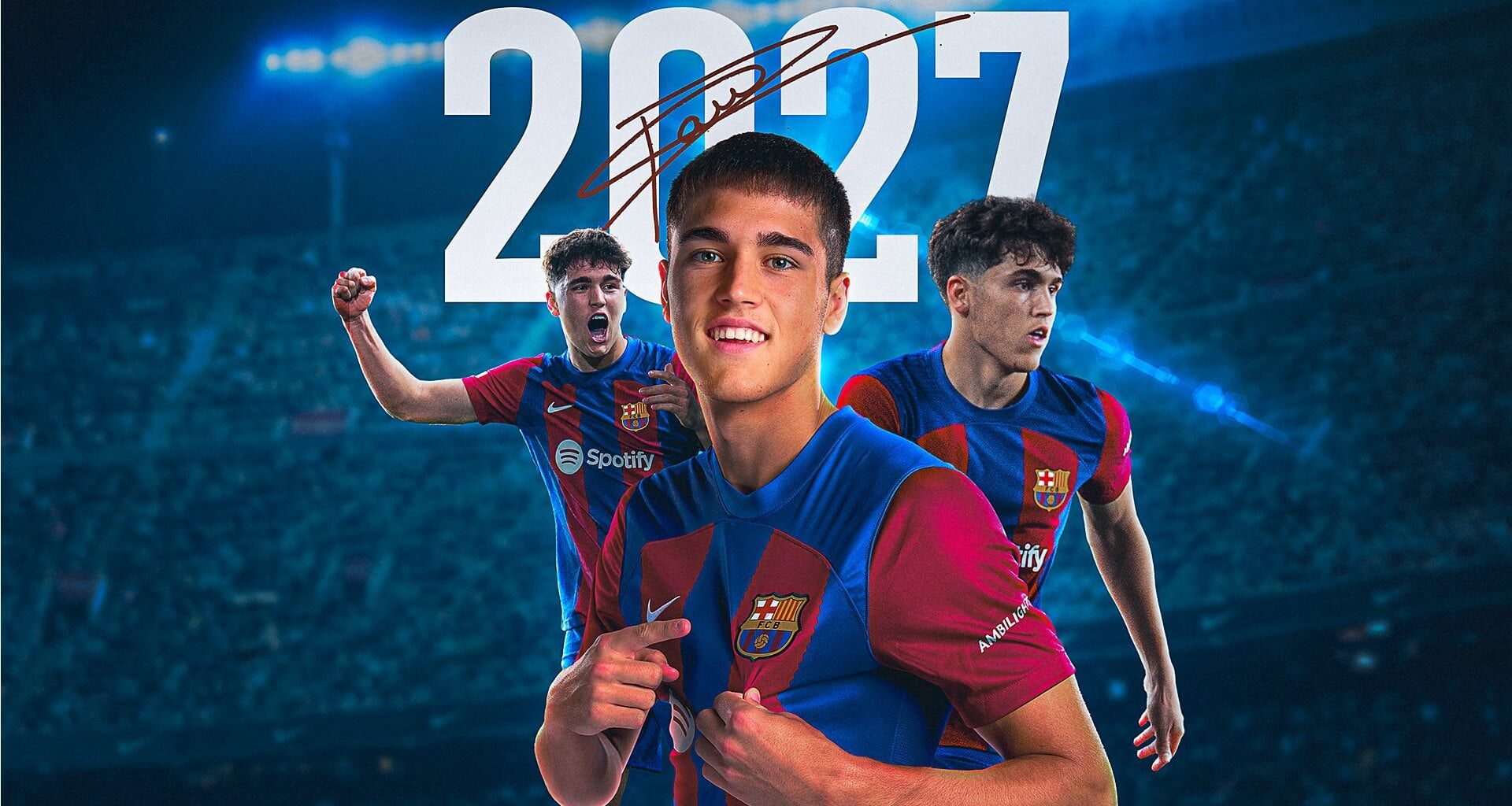 OFFICIAL: Agreement to extend Pau Cubarsí contract to 2027