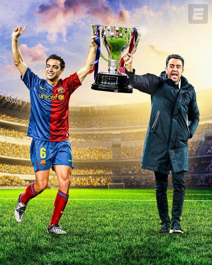 Whatever your opinion is, thank you Xavi for rebuilding our club! We will be forever grateful!