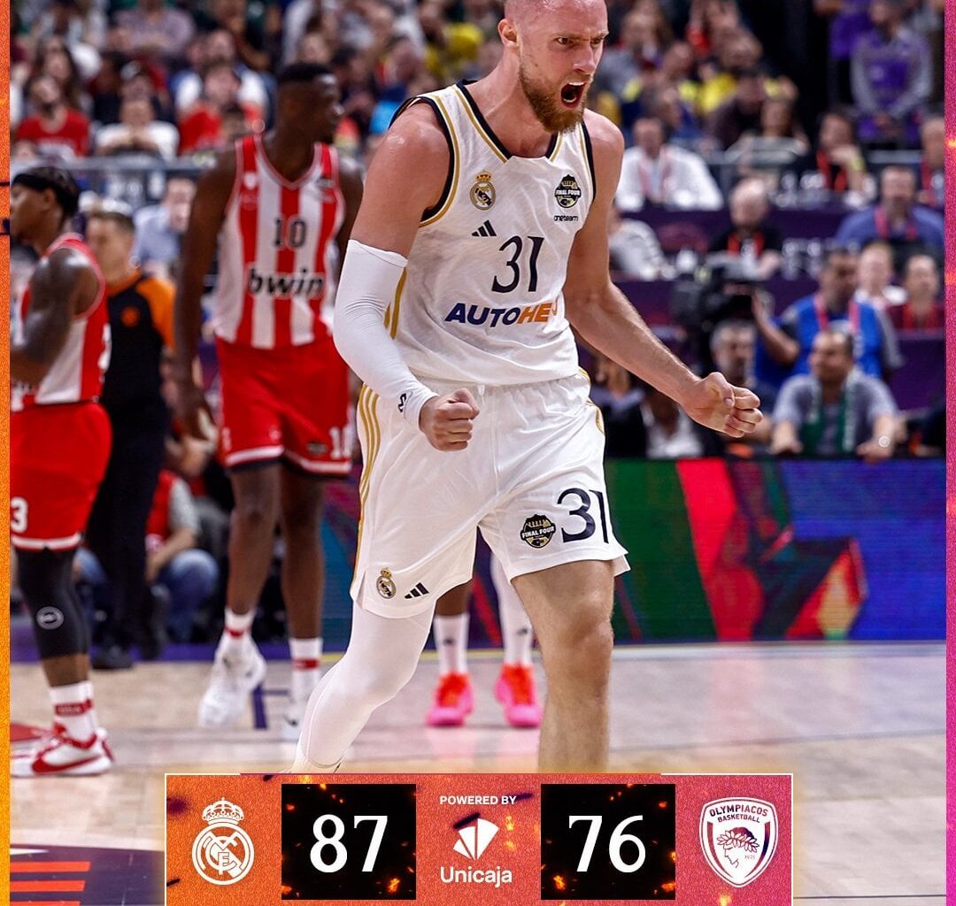 [Basket] WE ARE GOING TO THE EUROLEAGUE FINAL. WE beat Olympiakos 87-76 and will play against Panathinaikos this Sunday for the chance of winning our 12th Euroleague! (And winning back to back championship for the first time since the 1960')